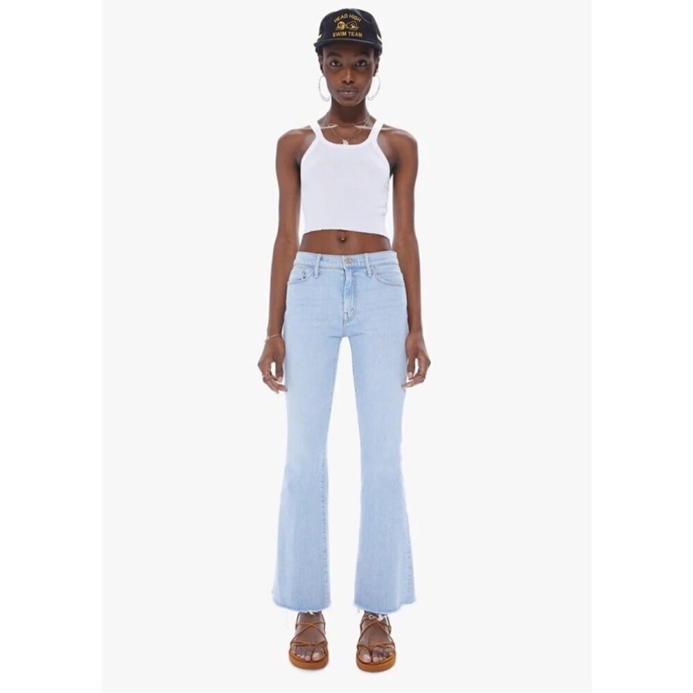 New Mother The Weekender Fray Jeans